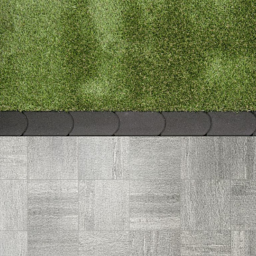 kantsteen graskant antraciet 22x12x4.5 cm