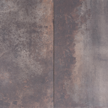 geoceramica 80x80x4 corten steel