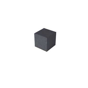 schellevis oud hollandse zitelement vierkant 50x50x50 cm antraciet