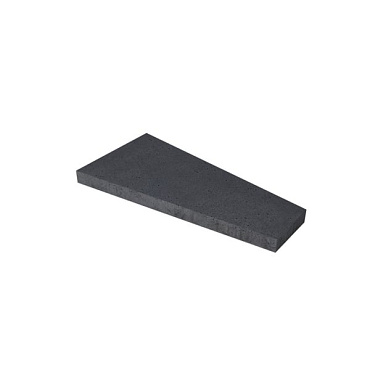 schellevis oud hollandse trapezium 120x60 30x8 cm antraciet