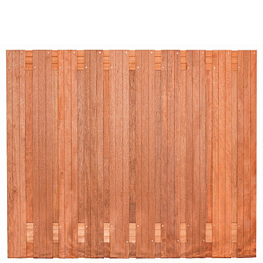 tuinscherm hardhout 21 planks 19 2 dronten 180 x 150