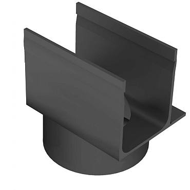 aco slim line onderuitloop 80mm excentr