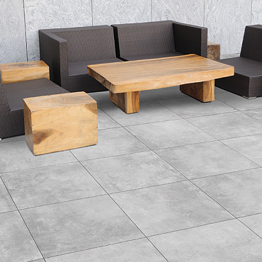 keramische tegels parker 120x120x2 cm silver
