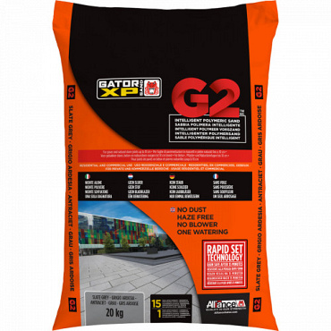 g2 xp gator sand europe antraciet 20kg