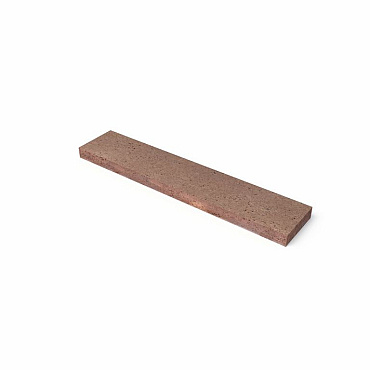 schellevis oud hollandse tegel opsluiting 100x20x5 cm roodbruin