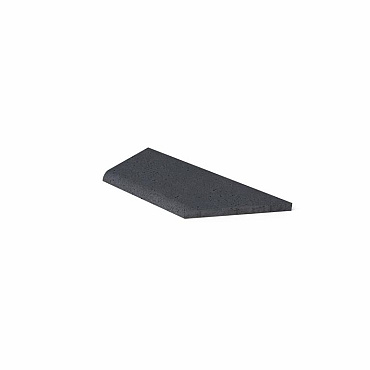 schellevis oud hollandse zwembadrand hoek links 100 60x40x5 cm antraciet