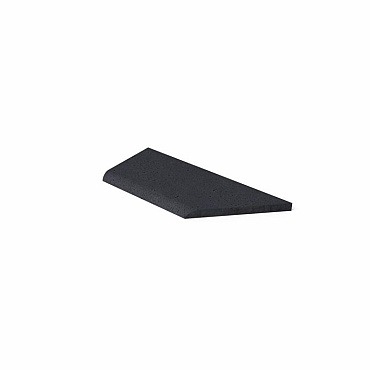 schellevis oud hollandse zwembadrand hoek links 100 60x40x5 cm carbon