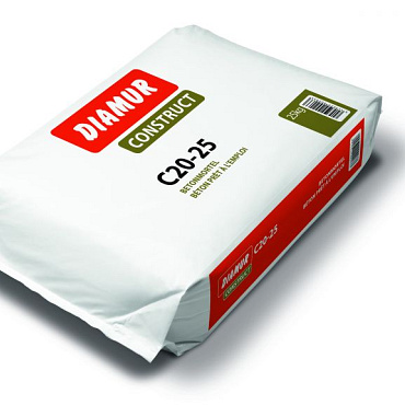 droge betonmortel diamur c20 25 s3 d 10 zak 25kg
