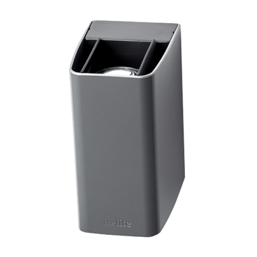 in lite ace up down flat grey 12v