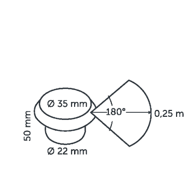 in lite puck 22 black 12v