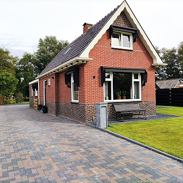 antieke trommel betonstraatsteen 6 cm moderno