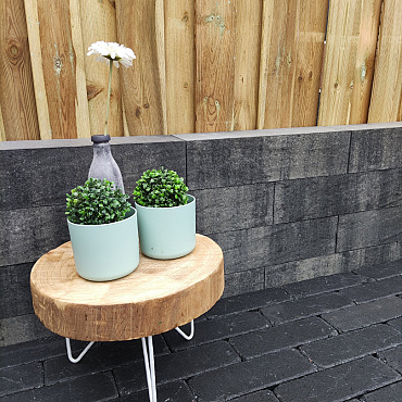 pallatico muurblock reli f 15x15x60 cm nero grey