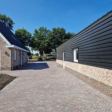 antieke trommel dikformaat 8 cm oud emmen