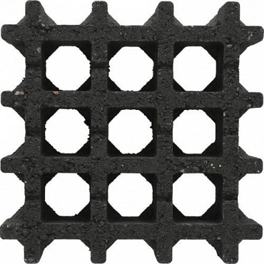aquadraintegel 30x30x8cm nero