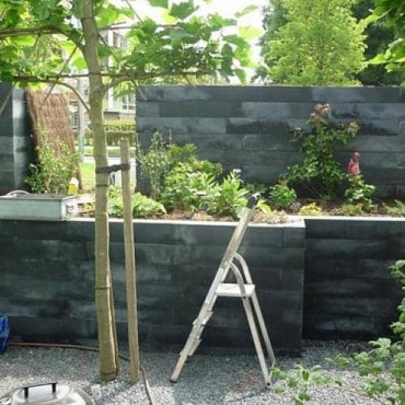 linia excellence 15x15x60 cm nero antraciet