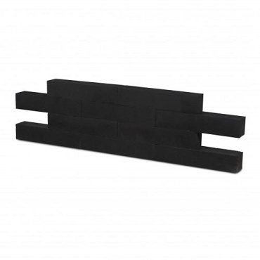 linia excellence 12x12x60 cm nero antraciet