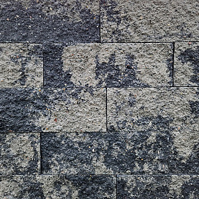 splitrock 32x13x11 cm 2.0 grijs zwart