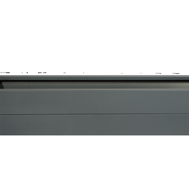 bloembak modulair   antraciet 120x30x28 cm