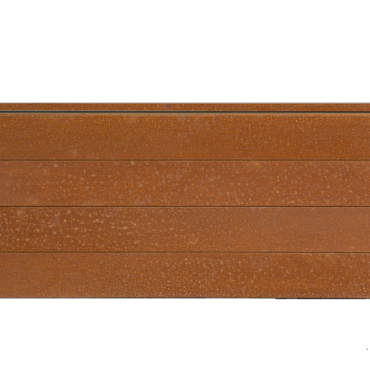 bloembak modulair   corten 150x30x56 cm