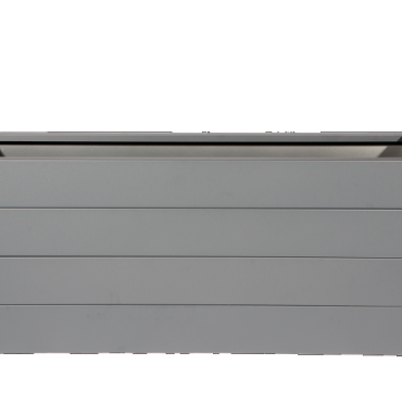 bloembak modulair   taupe 210x120x70 cm