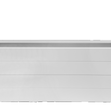 bloembak modulair   wit 240x60x56 cm