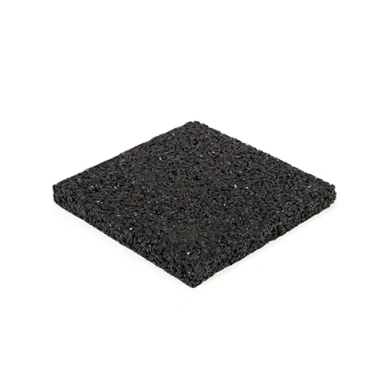 tegeldragers 100x100x10 mm zwart per pak a 150 stuks