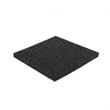 tegeldragers 200x200x10 mm zwart per pak a 80 stuks