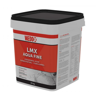 wedox lmx aqua fine zilvergrijs   3 kg reparatieset