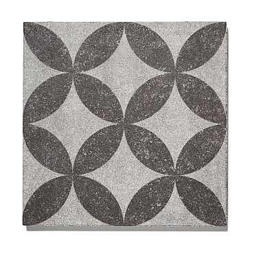 geoproarte flowers 60x60x4 white flower