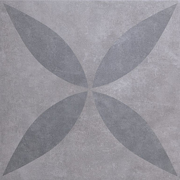 geoceramica 60x60x4 ambiente greige flower