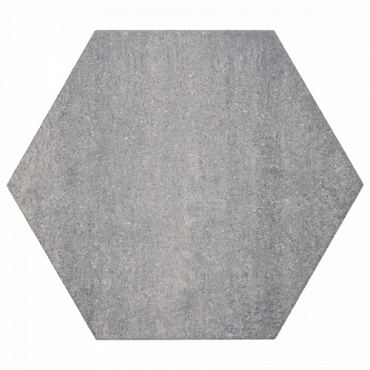soft comfort zeskant 60 52 5x30x4 cm grezzo