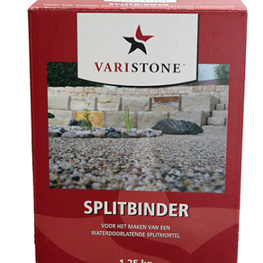 varistone splitbinder transparant 1 25 kg set