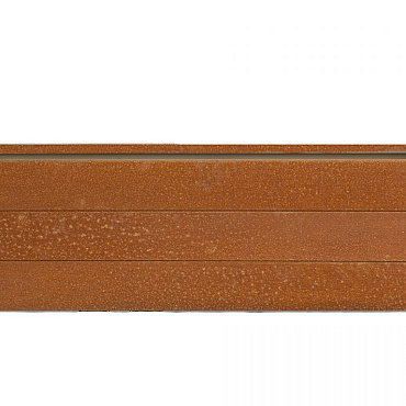 bloembak modulair   corten 300x180x42 cm