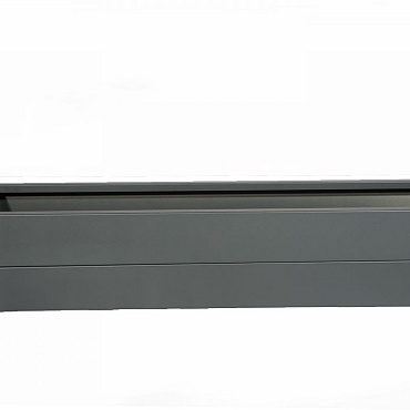 bloembak modulair   antraciet 120x30x28 cm