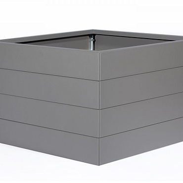 bloembak modulair   taupe 90x90x70 cm