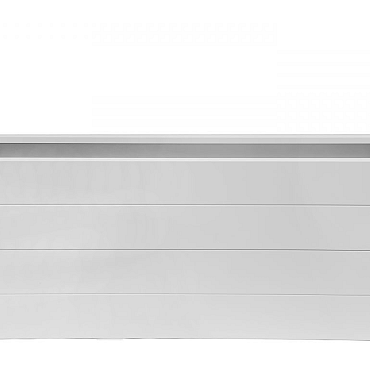 bloembak modulair   wit 240x60x56 cm