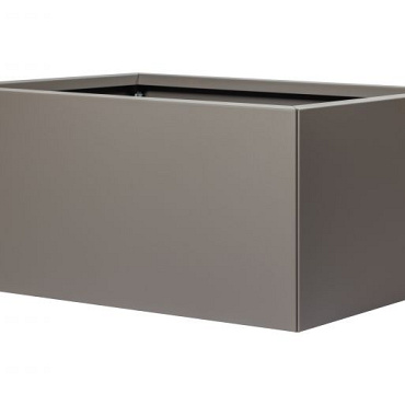 bloembak vlak   taupe 60x90x60 cm
