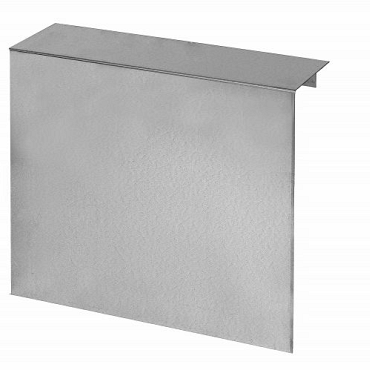 overzetstuk muurelement recht 150x45x12 8 cm   verzinkt