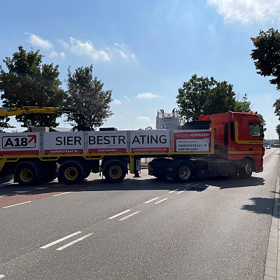 A18 Sierbestrating