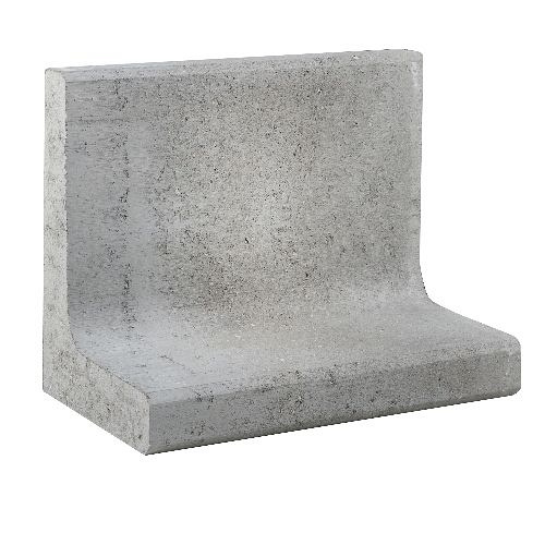 L-Element Grijs H=40 x B=50 x V=30 cm (D)