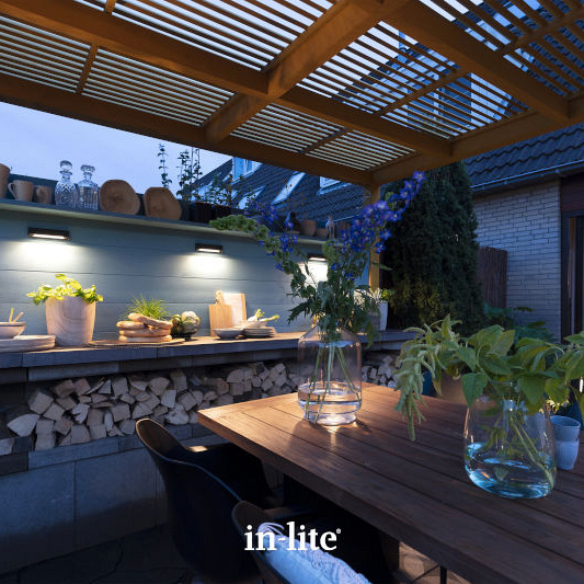 In-Lite Wedge Slim Dark 12V