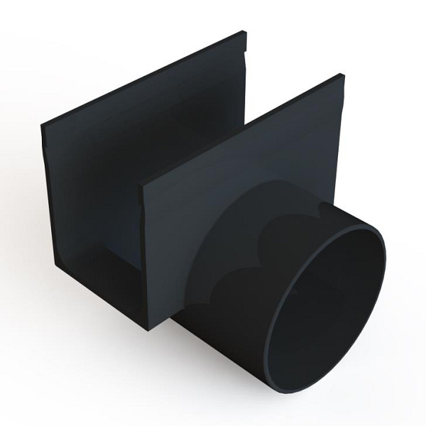 ACO SlimLine zijloop 80mm