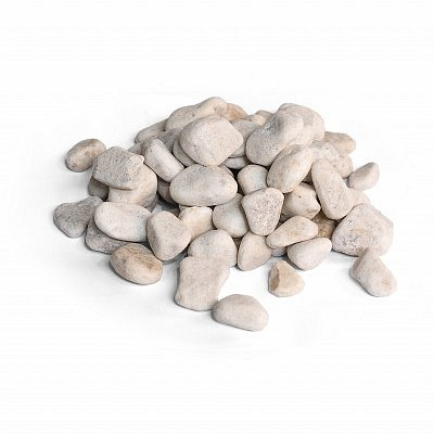 Carrara Rond 40-60 mm - 20 kg verpakking