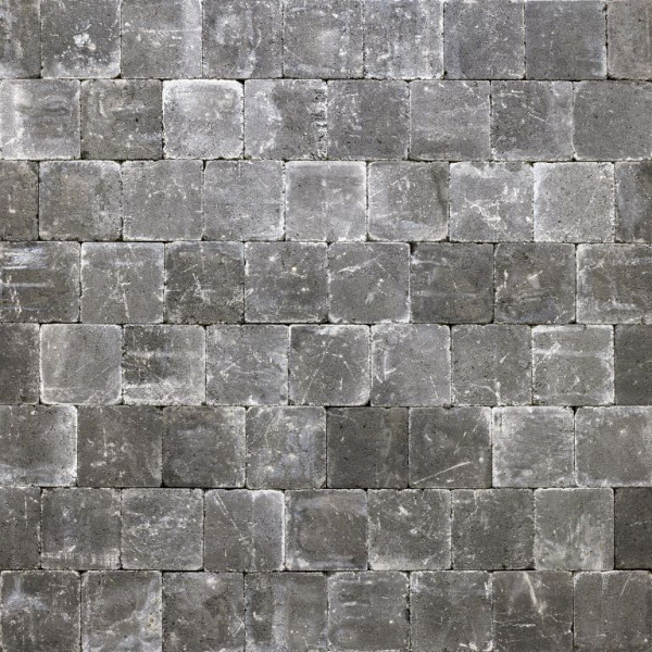 Antico getrommeld 15x15x6 cm Grey