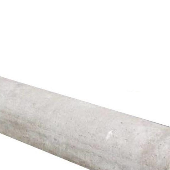 Parkeer of stootbanden 2x recht grijs