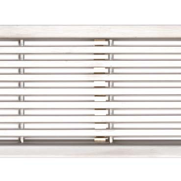 Langstaafrooster RVS 100cm