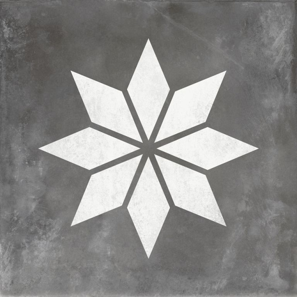 GeoCeramica® 60x60x4 Blooming Black base