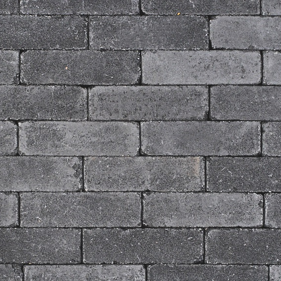 Stonique trommel dikformaat 6 cm antraciet