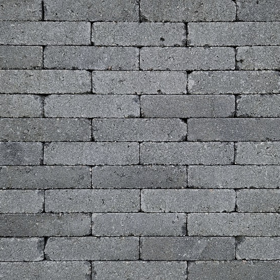 Stonique trommel waalformaat 7 cm antraciet