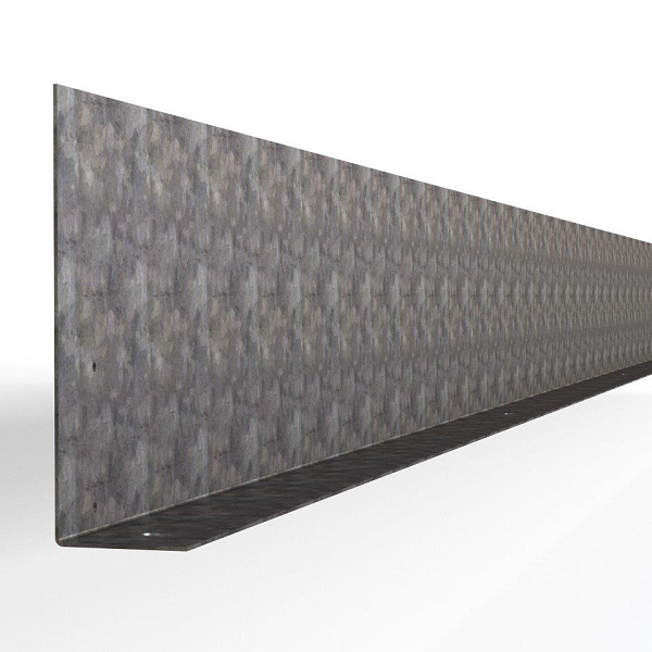 Kantopsluiting Stroke (flg) 300x16,5 cm - VERZINKT